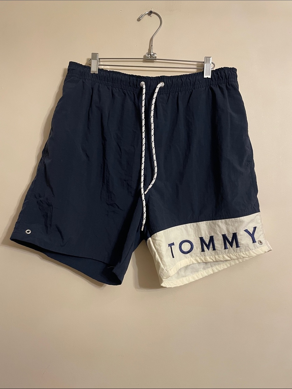 Vintage Tommy Hilfiger Sailing Gear Men’s Swim Trunks Shorts Size M